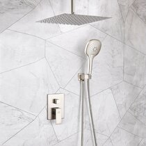 Aoche 5 Function Luxury Handheld Shower Head with Hose and Bracket Holder, 