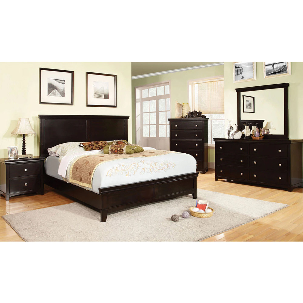 Charlton Home Maser Sleigh 4 Piece Bedroom Set Wayfair