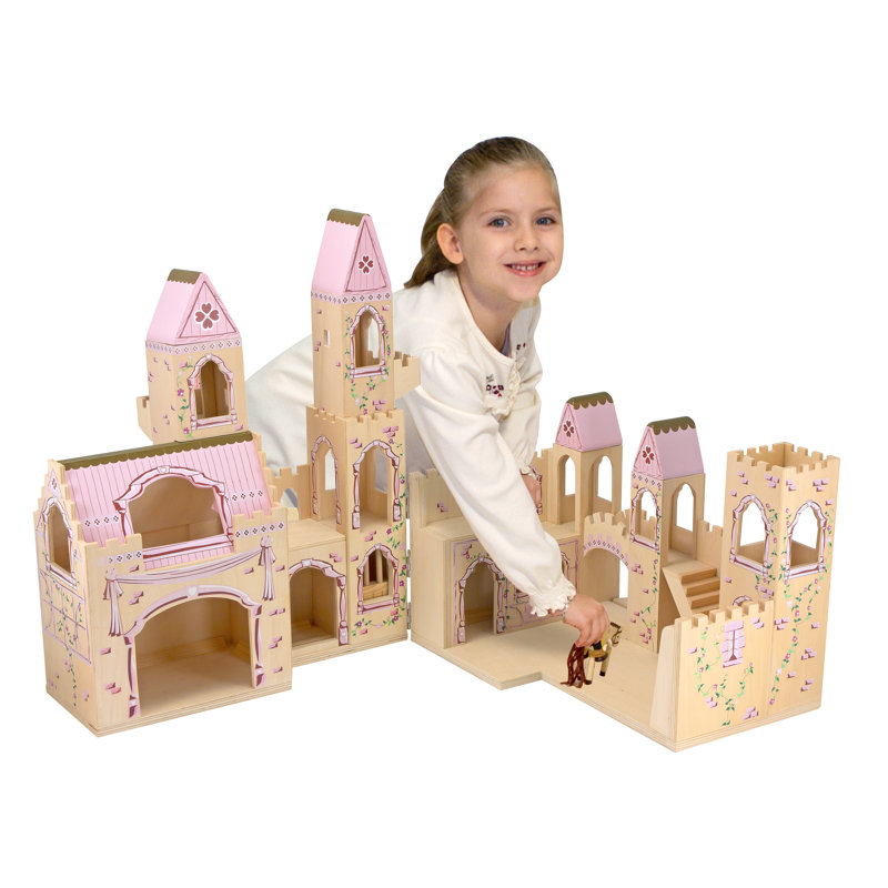 melissa and doug pink castle