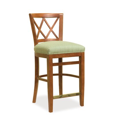 Portsmouth 27 Bar Stool Fairfield Chair Color Montego Bay Upholstery 8796 Bark