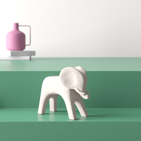 Elephant Floor Statue Wayfair