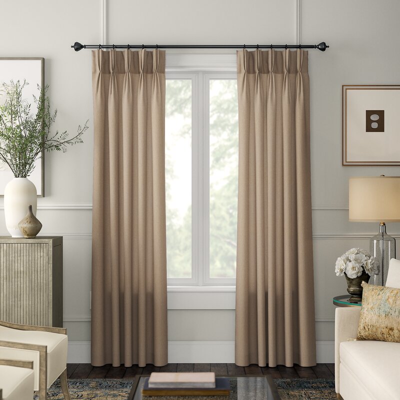 Duralee French Pinch Pleat Curtain Panels | Wayfair