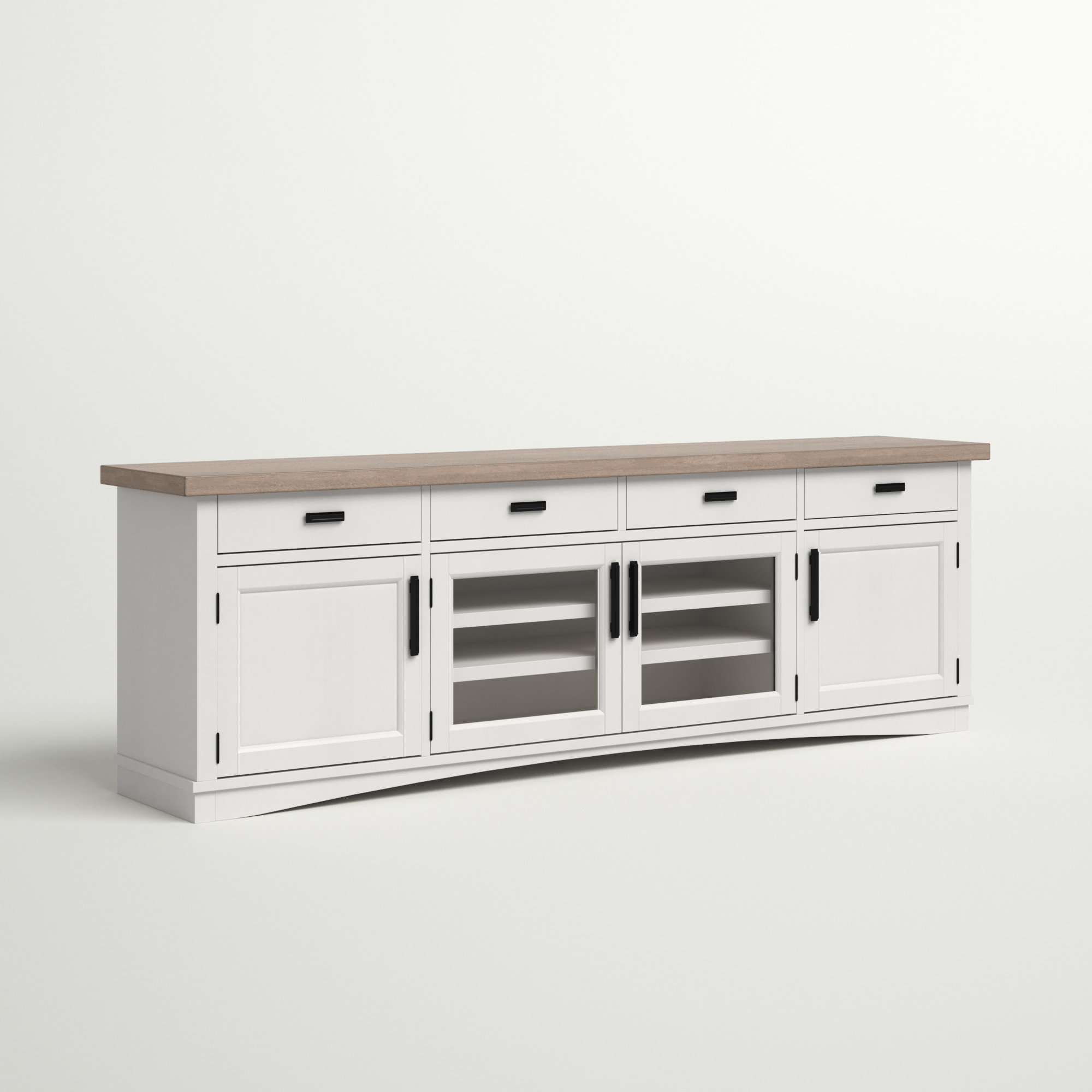 Sand & Stable Abalone TV Stand for TVs up to 88" & Reviews Wayfair