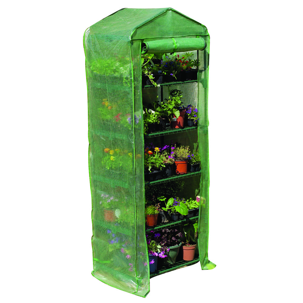5 Tier Reinforced Clear Greenhouse Replacement Cover Gardman 3 4