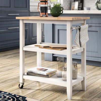 Andover Mills Raabe Kitchen Cart