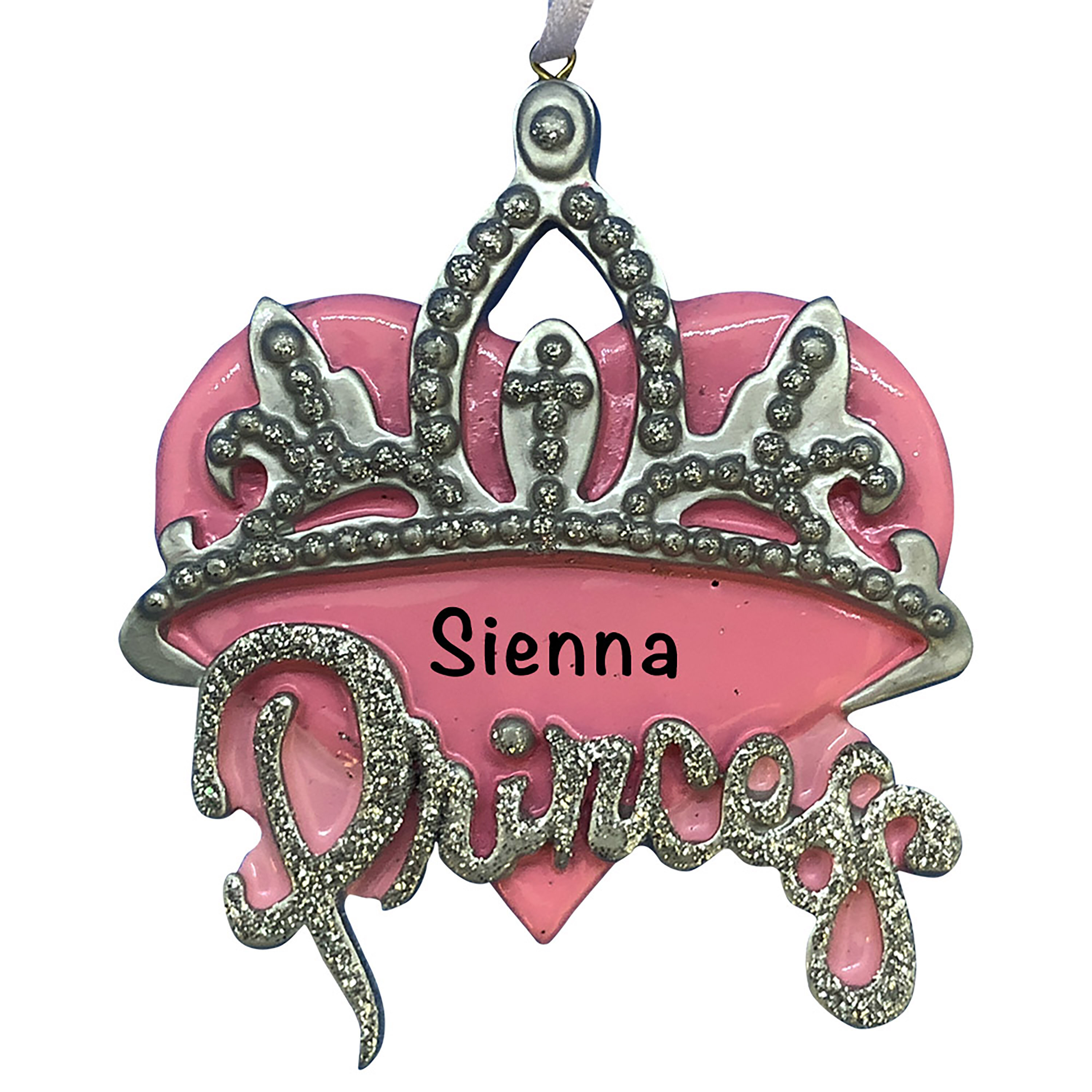 The Holiday Aisle Princess Heart And Crown Hanging Figurine Ornament Wayfair
