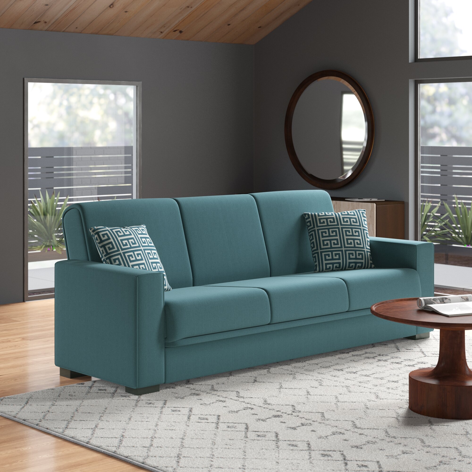 Percy Convertible Sofa Reviews Allmodern