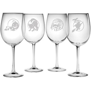 Halloween Wine Glass (Set of 4)