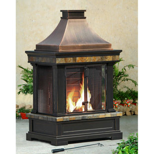 Endless Summer Steel Wood Burning Pagoda Wayfair