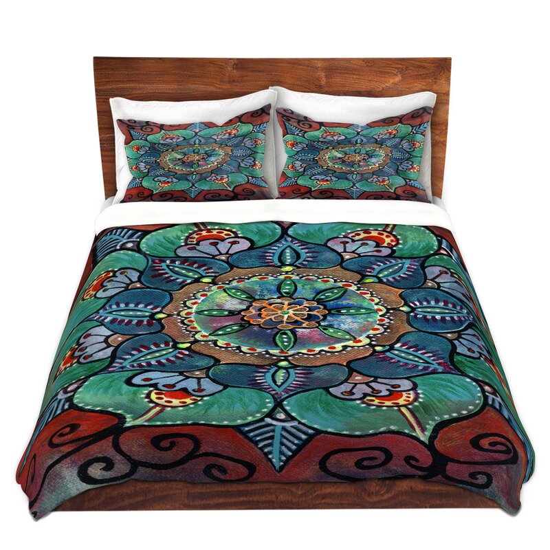 East Urban Home Ram Marie Cheung Mandala Duvet Cover Set Wayfair