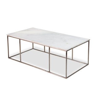Go to store & view more images Manchester Marble Coffee Table by Interlude