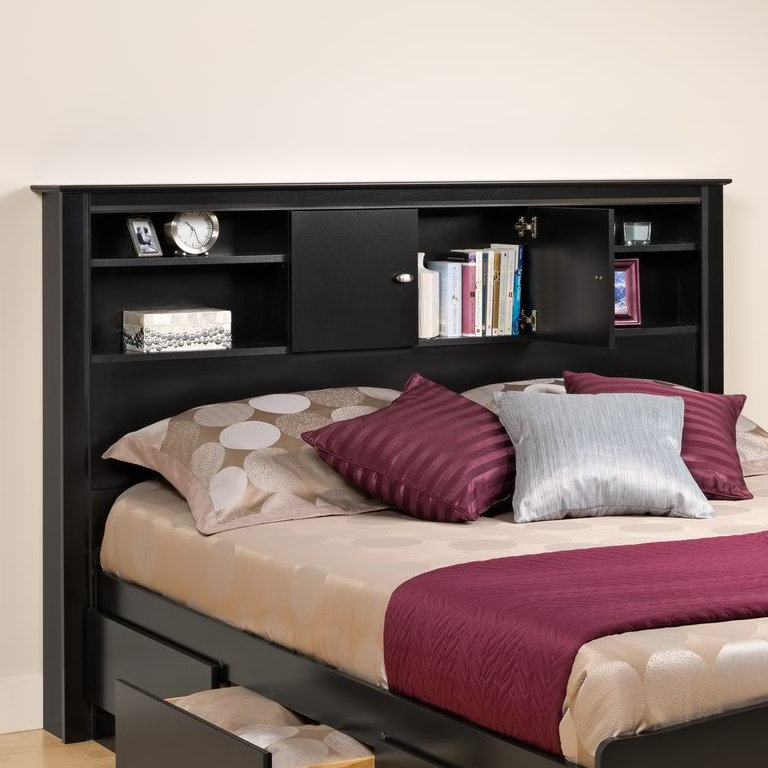 Bookcase Headboard red barrel studio belgium bookcase headboard & reviews | wayfair Bookcase Headboard red barrel studio belgium bookcase headboard & reviews | wayfair