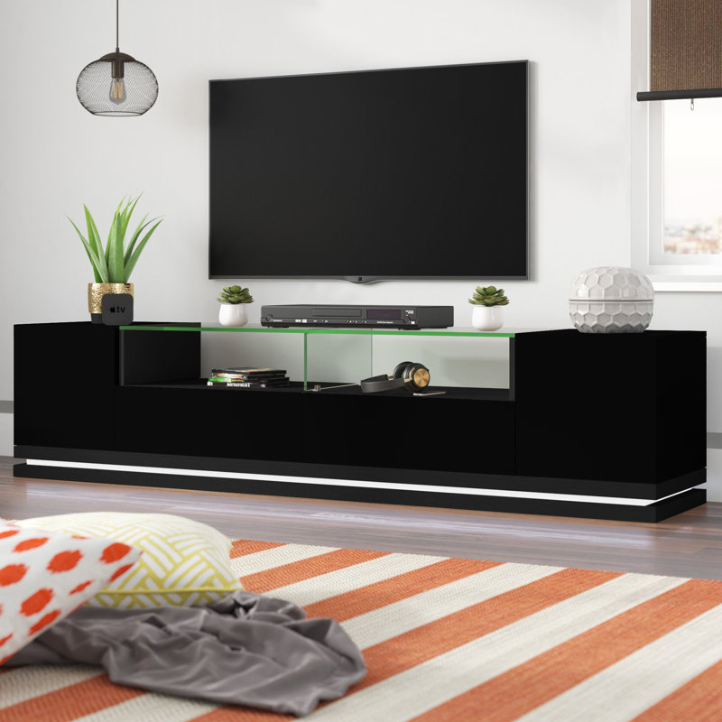 Latitude Run Berkey Tv Stand For Tvs Up To 80 Inches Reviews