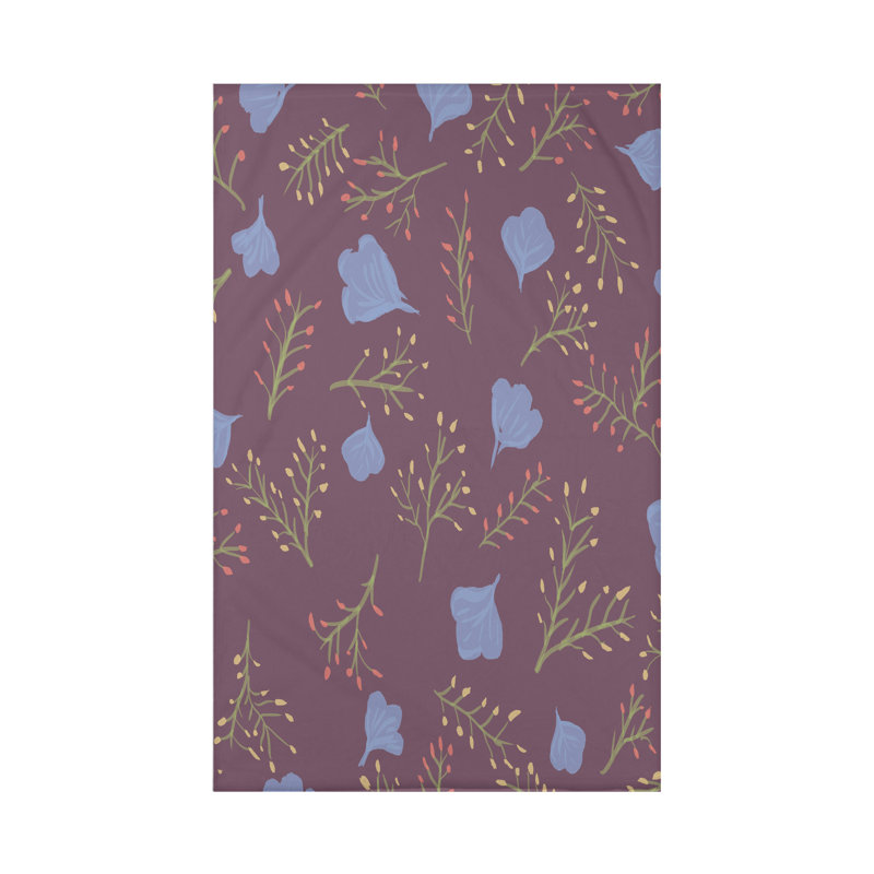 Alcott Hill Orchard Lane Spring Blooms Floral Fleece Throw Wayfair