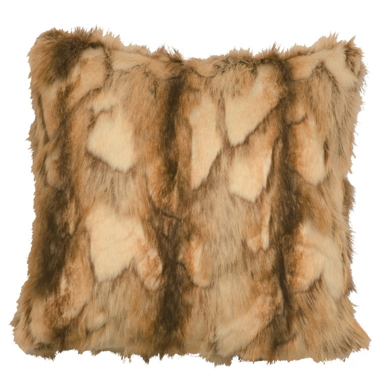 fox fur pillows