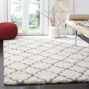 Samira Shag Ivory/Gray Area Rug