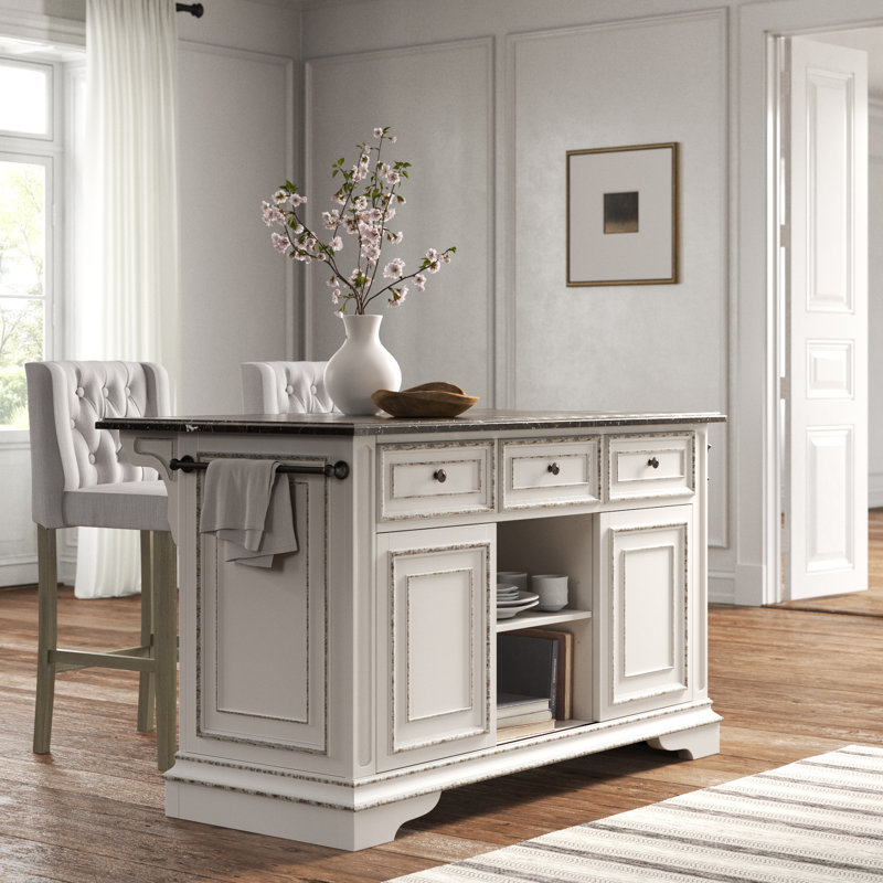 Kelly Clarkson Home Tiphaine Kitchen Island &amp; Reviews