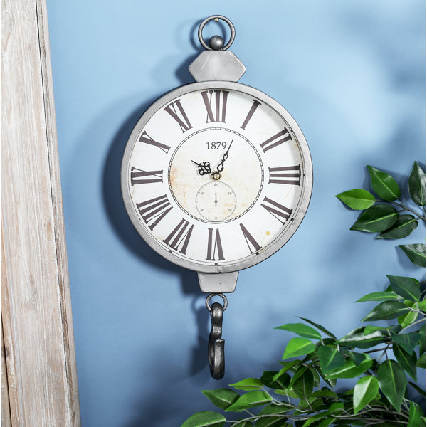 Rustic Vintage Clock Wayfair