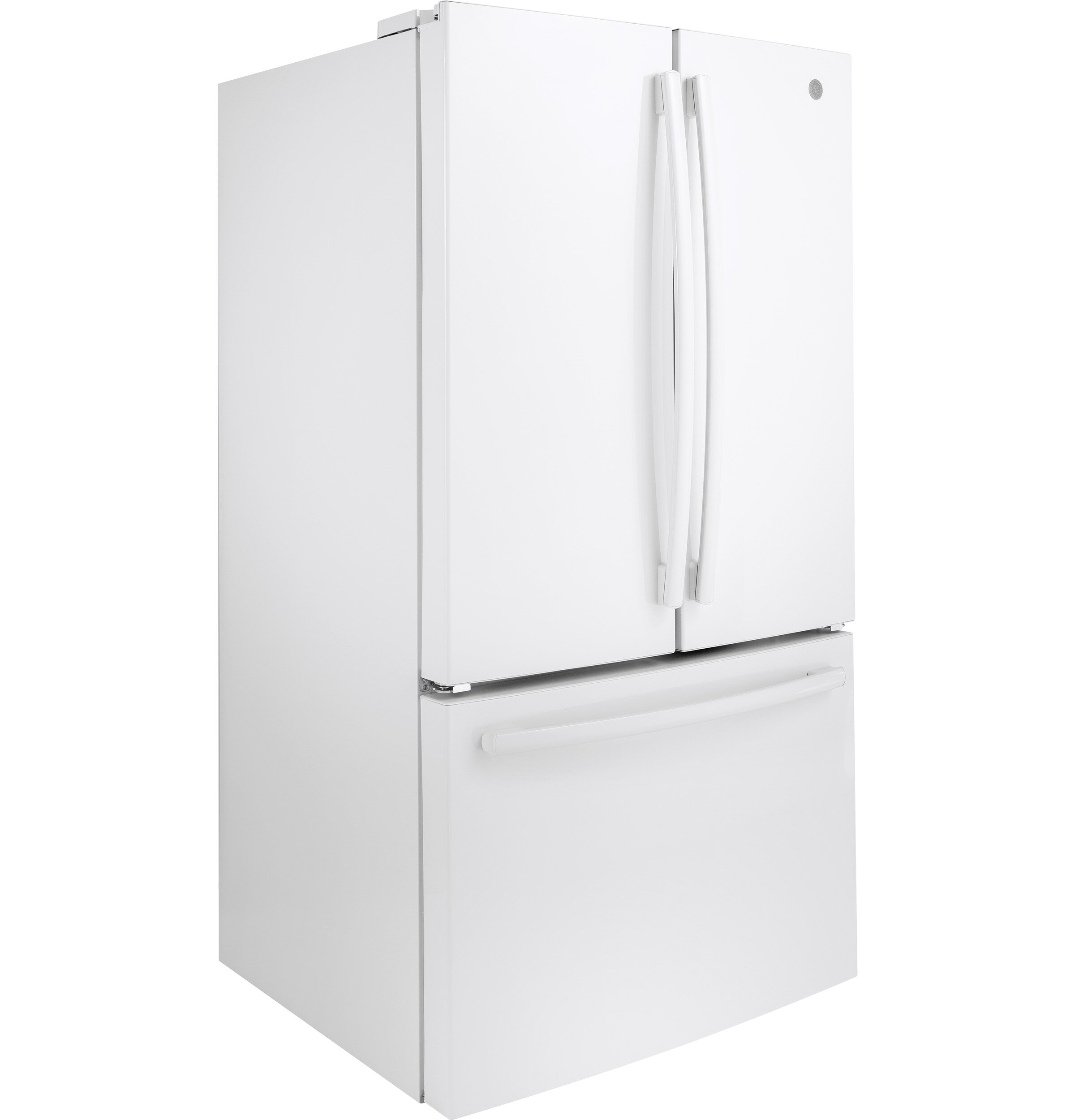 ge white french door fridge