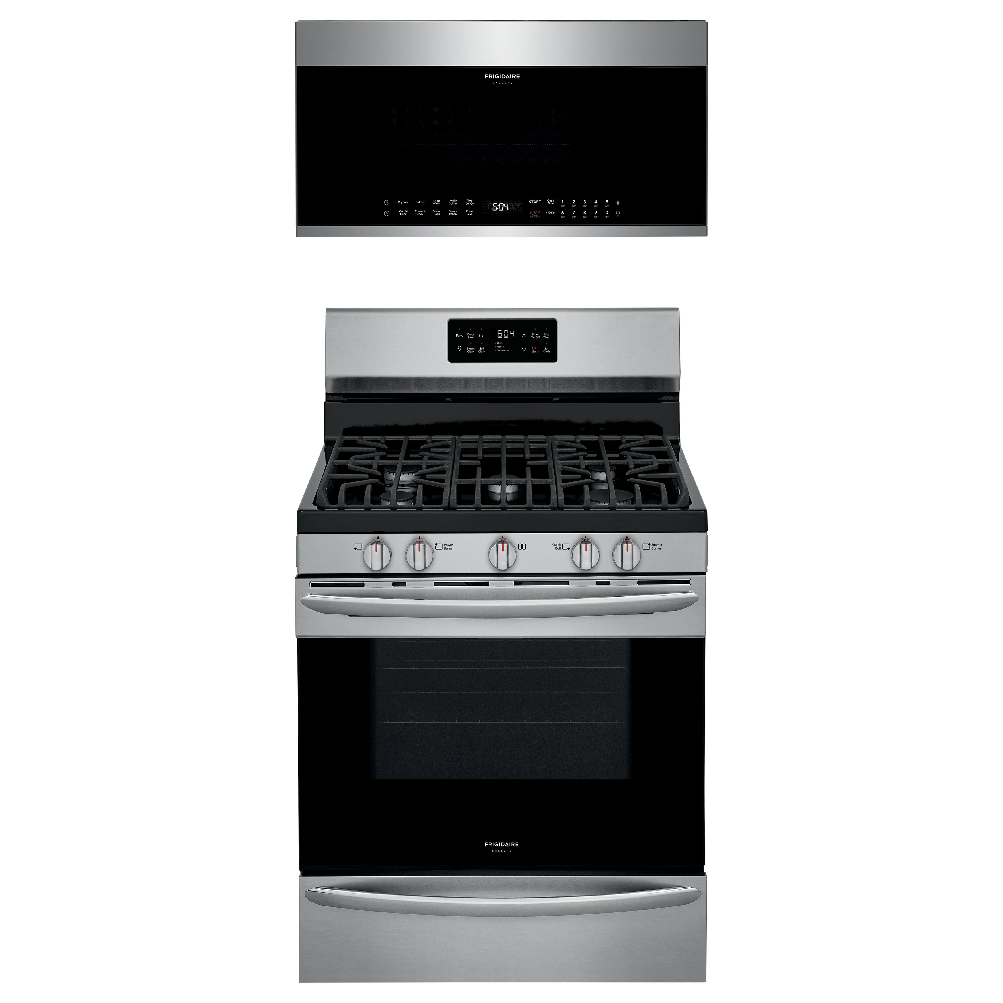 freestanding cooker with double oven