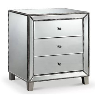 Go to store & view more images Brookland 3 Drawer Nightstand by Everly Quinn