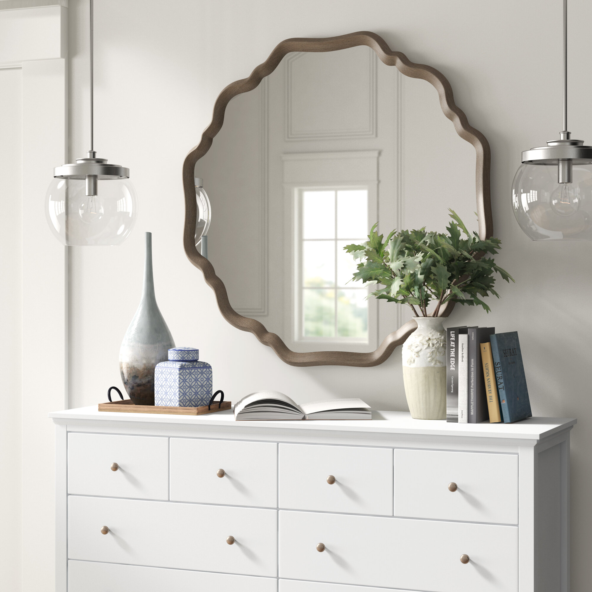 wall mirror for dresser