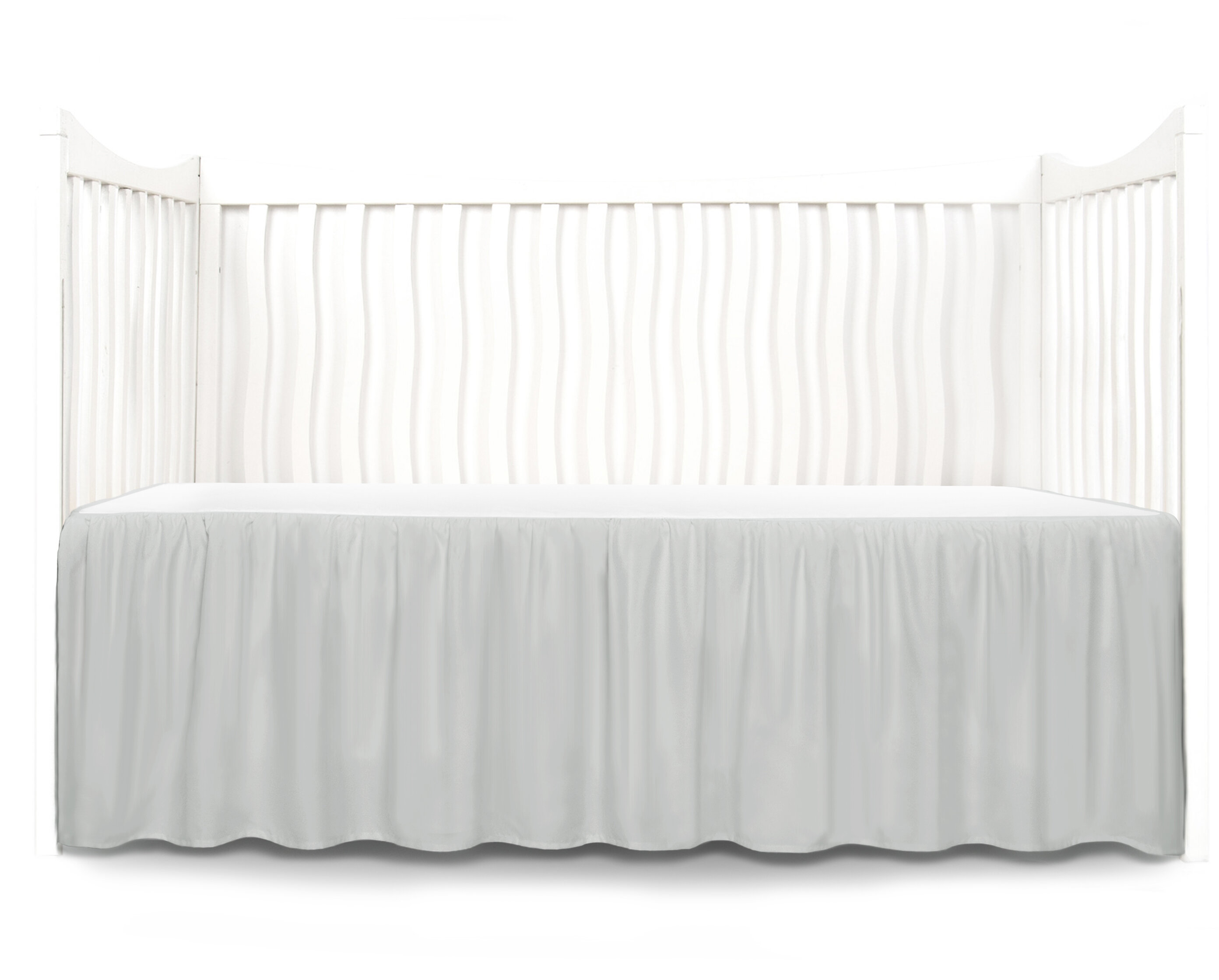 Harriet Bee Gonvick Dust Ruffle Crib Skirt Reviews Wayfair