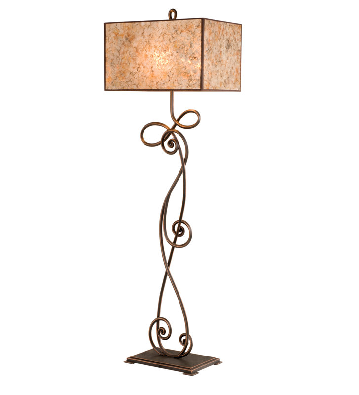 fleur de lis floor lamp
