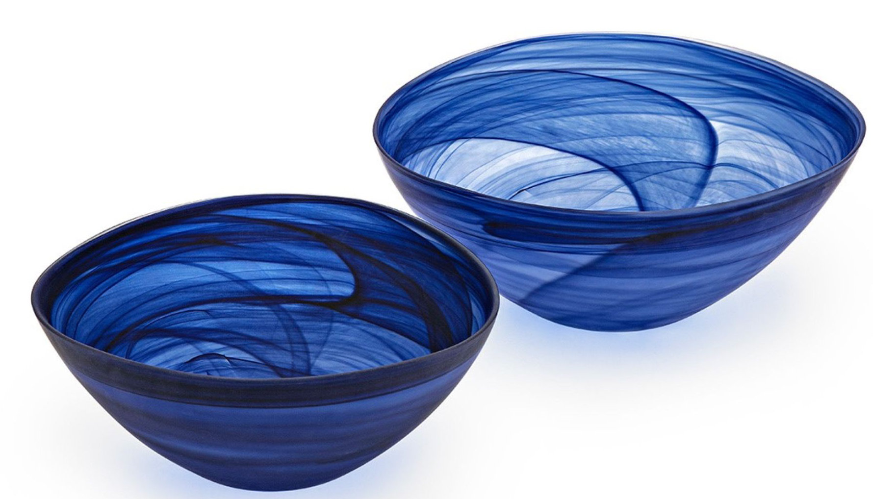 Highland Dunes Neven Glass Decorative Bowl Set of 2 Wayfair