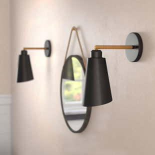 Wall Lights For Bedroom Wayfair Valmonte 1 Light Led Armed Sconce