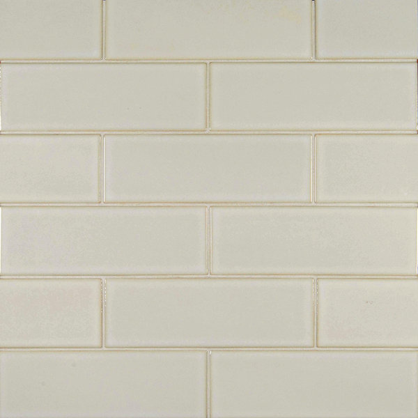 Msi 4 X 12 Glazed Ceramic Tile In Antique White Wayfair