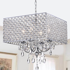 Holford 4-Light Crystal Chandelier