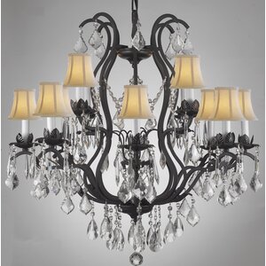 Alvan 12-Light Empress Crystal Chandelier