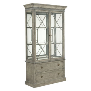 Go to store & view more images Ainsley Lighted China Cabinet by One Allium Way