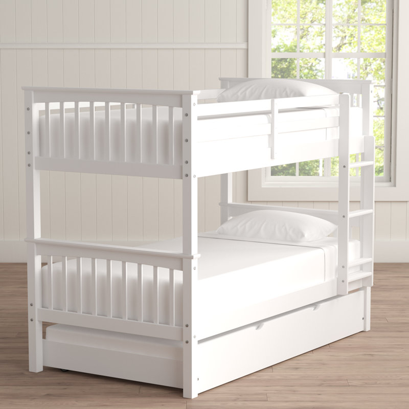 Harriet Bee Lit Simple Au Dessus De Simple Avec Lit Gigogne