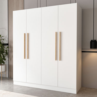 Hoschton 4 Door Armoire