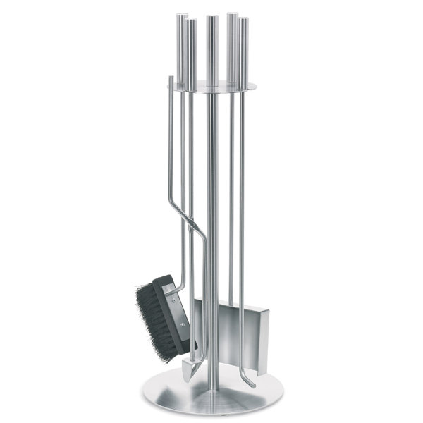 Blomus Contemporary Steel Fireplace Set Wayfair