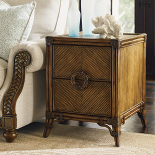 Bali Hai End Table with Storage by Tommy Bahama Home