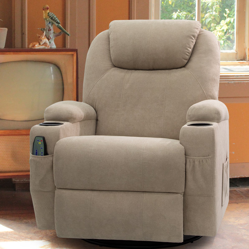 Red Barrel Studio Swivel Rocker Reclining Heated Full Body Massage Chair Reviews Wayfair
