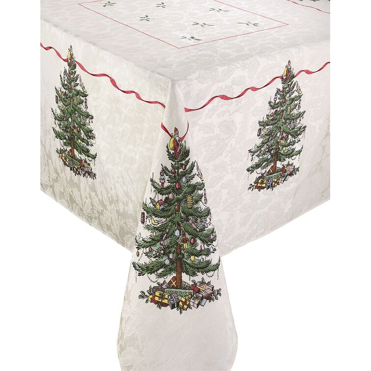 The Holiday Aisle® Hanson Tree Tablecloth & Reviews | Wayfair