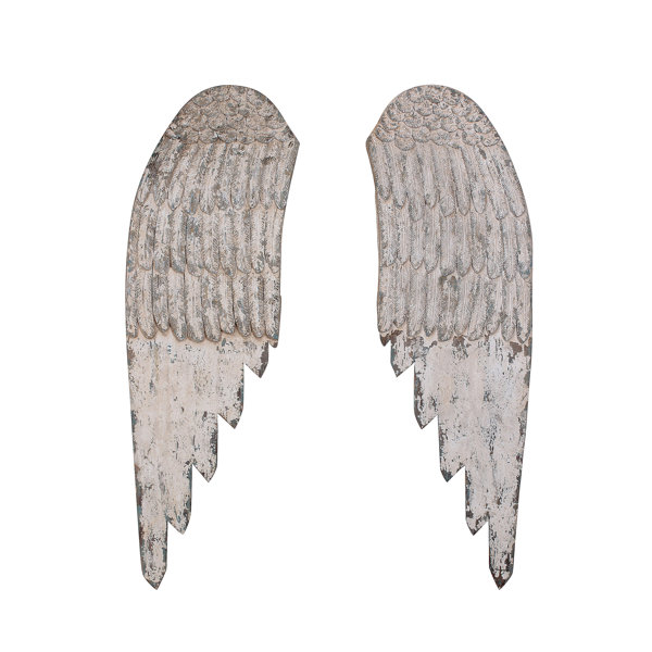 Wood Angel Wings Birch Lane