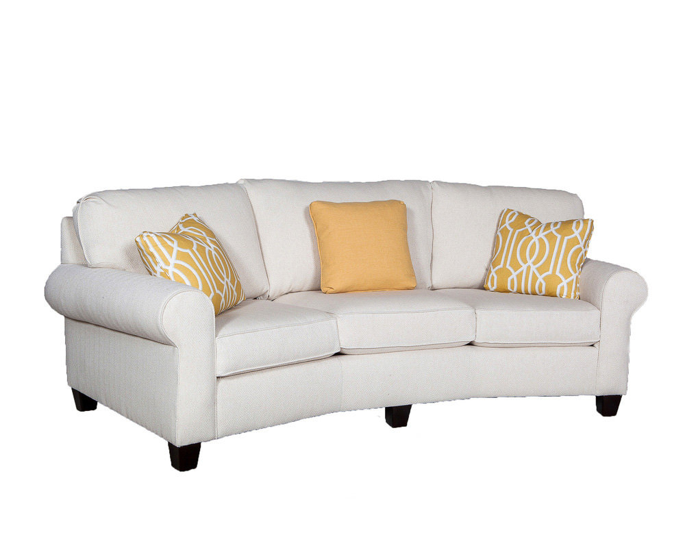 Small Curved Conversation Sofa Wayfair Conversation Sofa