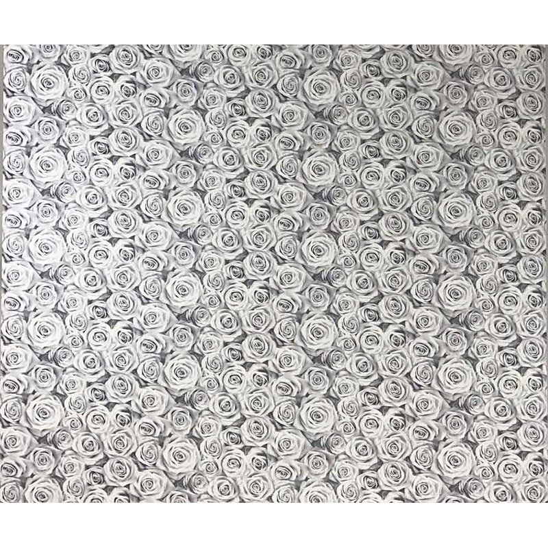House Of Hampton Alves European Roses Washable Modern Vinyl Non