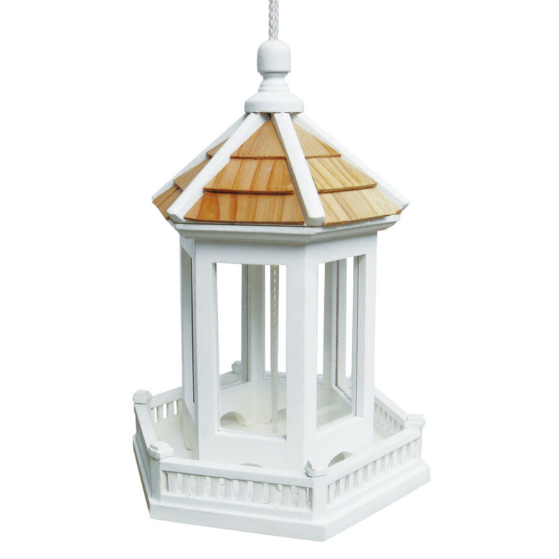 Home Bazaar Fledgling Series Gazebo Bird Feeder Reviews Wayfair