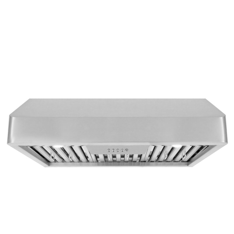 Cosmo 30 500 Cfm Ducted Under Cabinet Range Hood In Stainless Steel Reviews Wayfair