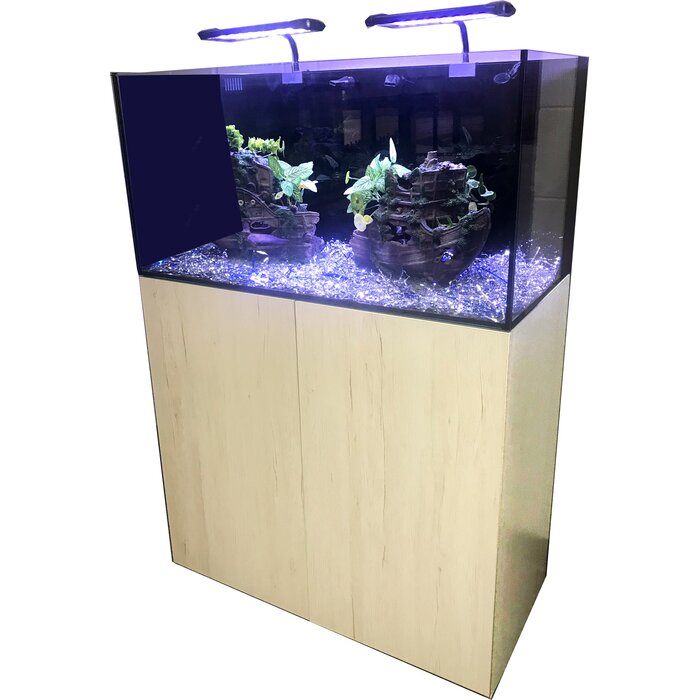 Tucker Murphy Pet Hobgood Fusion X Cabinet Aquarium Starter Kit