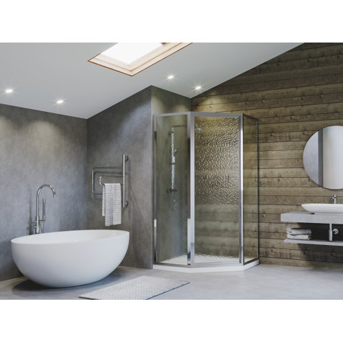 Coastal Industries Legend Neo Angle Series 58 X 66 Hinged Shower