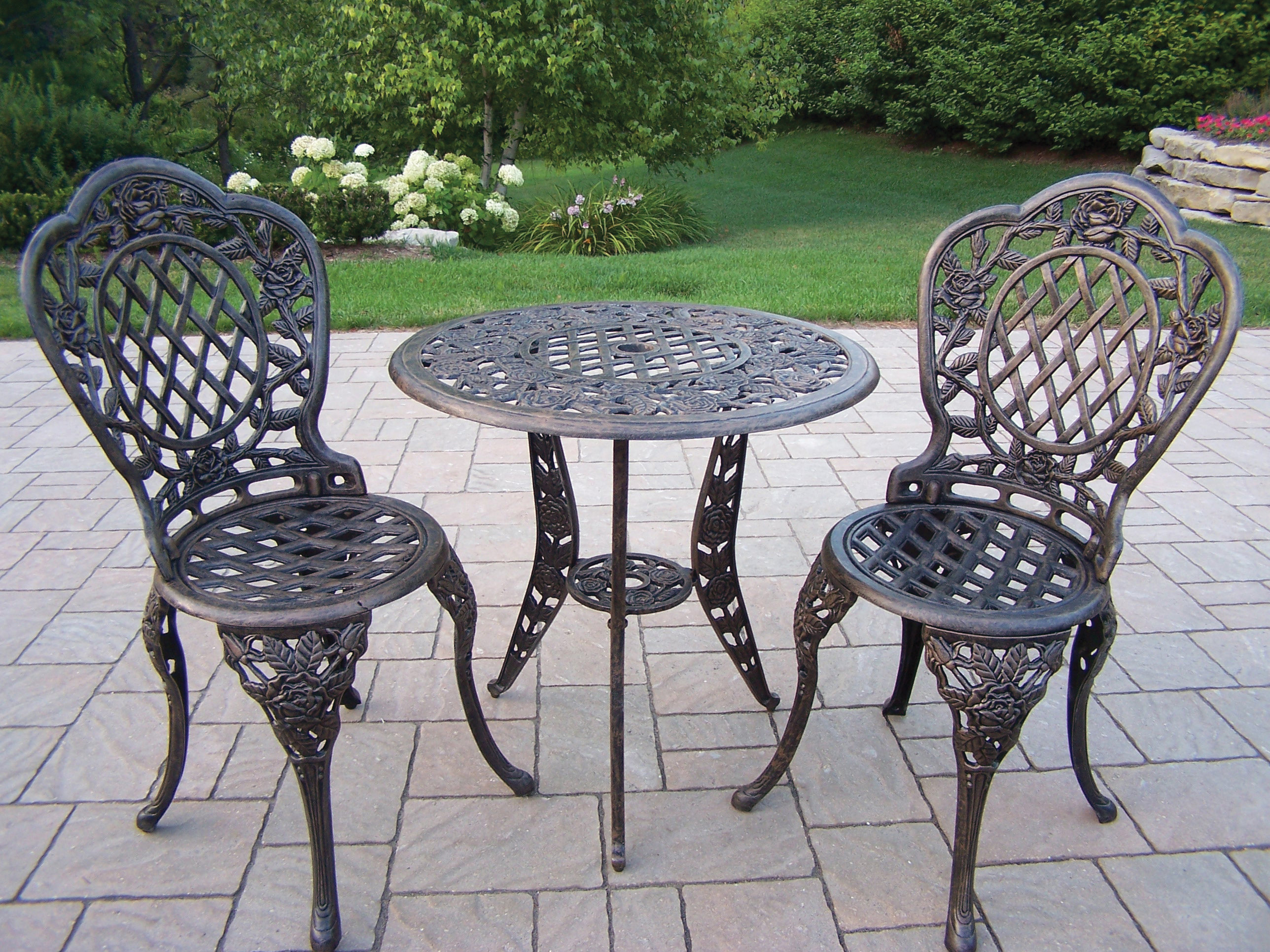 Fleur De Lis Living Robertsdale 3 Piece Bistro Set Reviews Wayfair Fleur De Lis Living Robertsdale 3 Piece