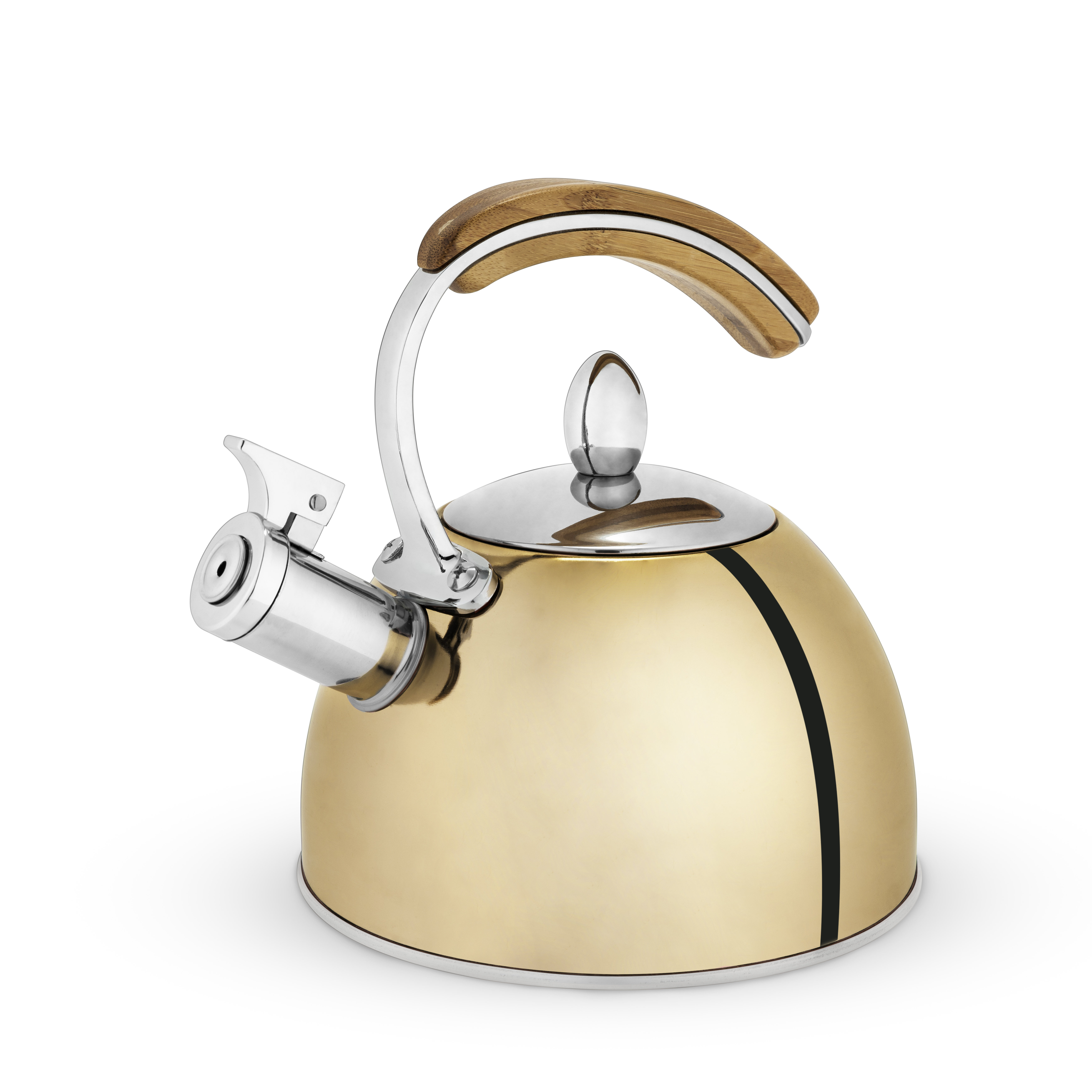 Pinky Up 2 18 Qt Presley Stainless Steel Whistling Stovetop Kettle Reviews