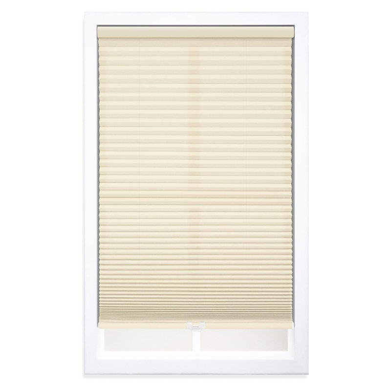 Ecohome 72" L Semi-Sheer Honeycomb Shade Finish: Alabaster, Blind Size: 29"W x  72"L